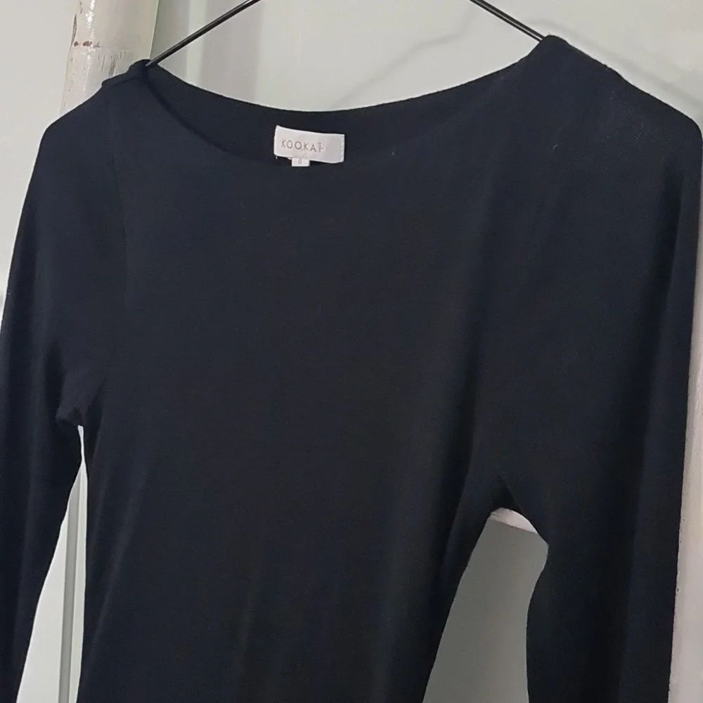 Kookai bodycon black tight dress 0 - Picture 3 of 4